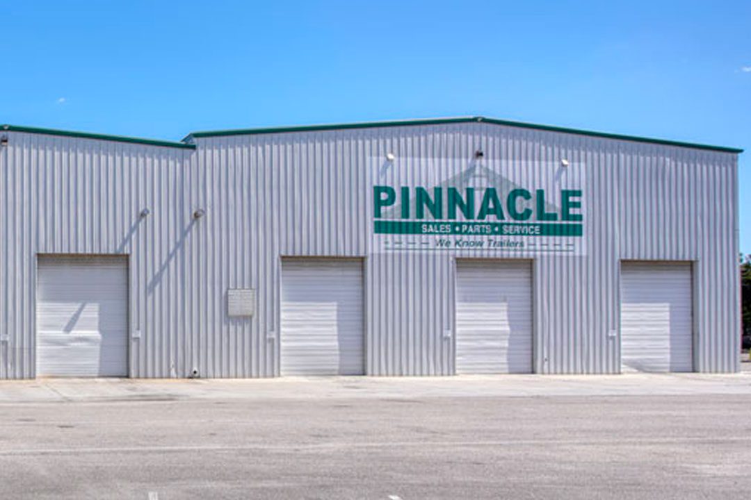Entrance of Pinnacle Trailers in Wilmington, NC
